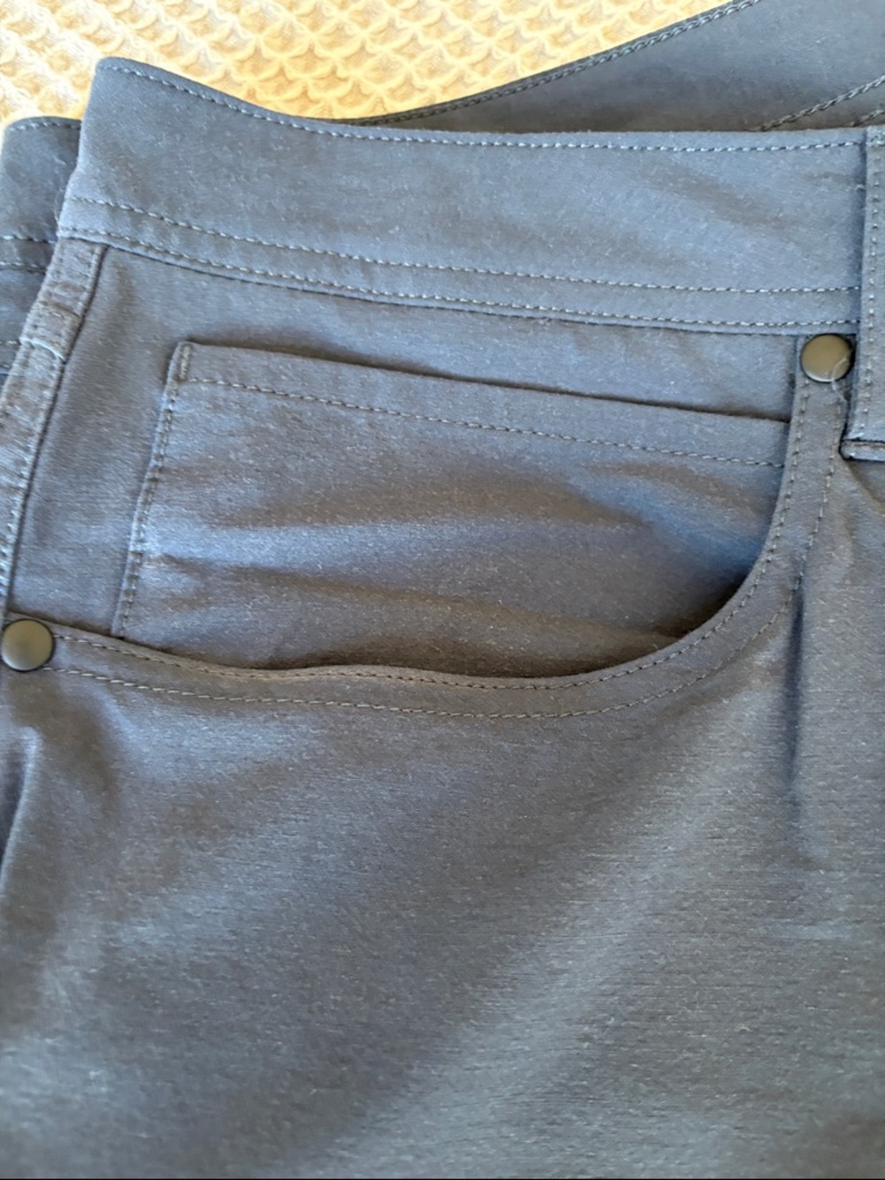 72 Hour 5 pocket men’s Proof Pants in Navy size 38x32 - Picture 2 of 8